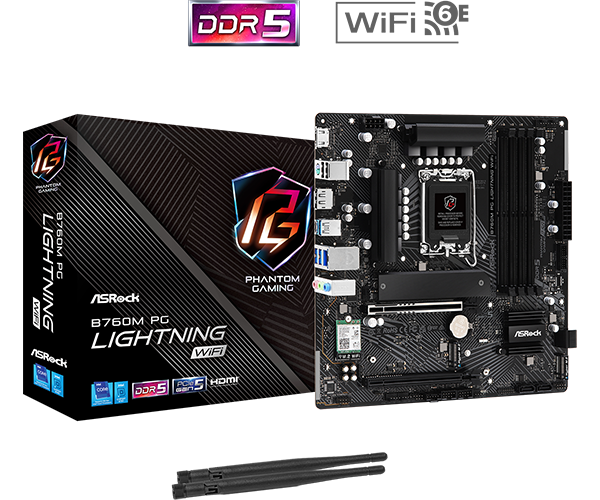 ASRock | B760M PG Lightning WiFi